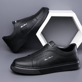 Leder Slip-On Schuhe