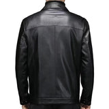 Lässige Lederjacke