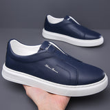 Leder Slip-On Schuhe