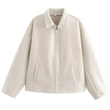 Brooke | Weiche Zip-Jacke