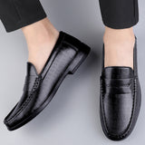 Elegante Premium-Leder-Mokassins