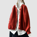 Lavinia | Lässiger Knopf-Cardigan
