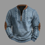 Jonas | Bequemer Pullover mit Reißverschluss und modernem Look