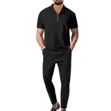 Poloshirt- und Hosen-Set - Koordiniert