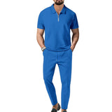 Poloshirt- und Hosen-Set - Koordiniert