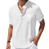 Elegantes Premium Baumwollhemd für Herren – Dunkelblau