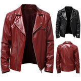Lässige Lederjacke für Herren