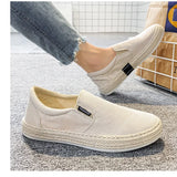 Atmungsaktive Slip-On Canvas-Schuhe