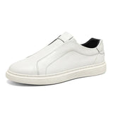 Klassische Leder Slipper