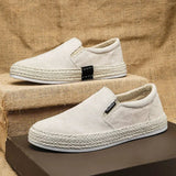 Atmungsaktive Slip-On Canvas-Schuhe