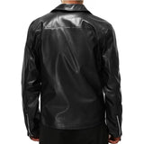 Lässige Lederjacke für Herren