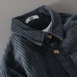 Elegantes Premium-Baumwollhemd für Herren – Grün