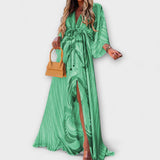 Isla - Stilvolles farbenfrohes Kleid
