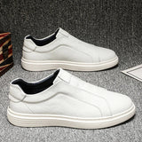 Klassische Leder Slipper