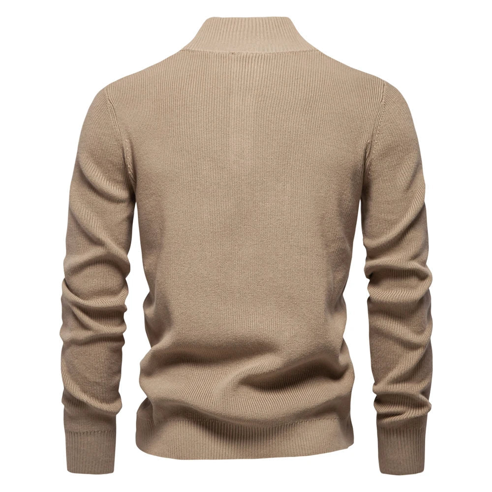 Konrad | Eleganter Herrenpullover mit Knöpfen