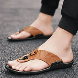 Elegante Leder-Sandalen