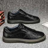 Klassische Leder Slipper