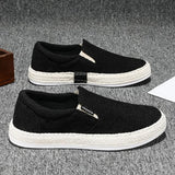 Atmungsaktive Slip-On Canvas-Schuhe