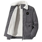 Cordjacke mit Fleece-Futter