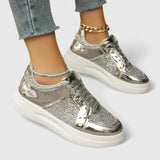 Margot | Glitzer Chunky Sneakers
