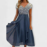 Lara - Chiffon Partykleid