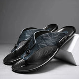 Elegante Leder-Sandalen