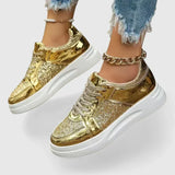 Margot | Glitzer Chunky Sneakers