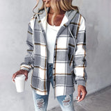 Gefüttertes Overshirt mit Kapuze Élise