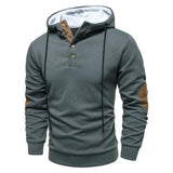 Noah | Zeitloser Kapuzenpullover mit Knopfleiste