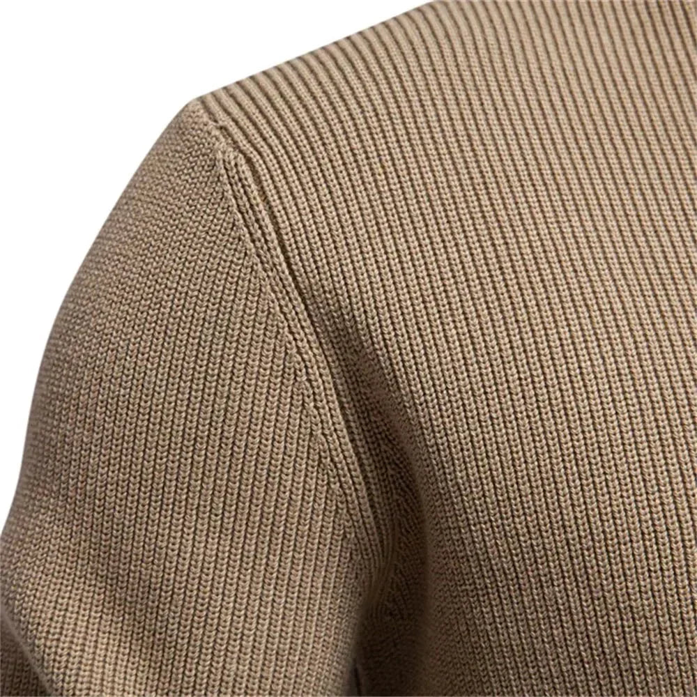 Konrad | Eleganter Herrenpullover mit Knöpfen
