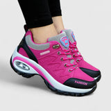 Vera | Chunky Zwei-Ton Leder Sneaker