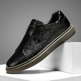 Klassische Leder Slipper