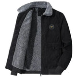 Cordjacke mit Fleece-Futter
