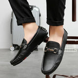 Leder Mokassins