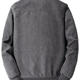 Cordjacke mit Fleece-Futter
