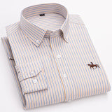 Elegantes Baumwollhemd für Herren – Grün