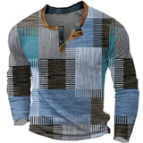 Sverre | Pullover mit nordischem Design und Patchwork-Stil