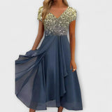 Lara - Chiffon Partykleid