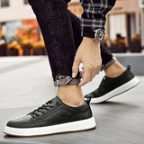 Elegante Leder Sneakers