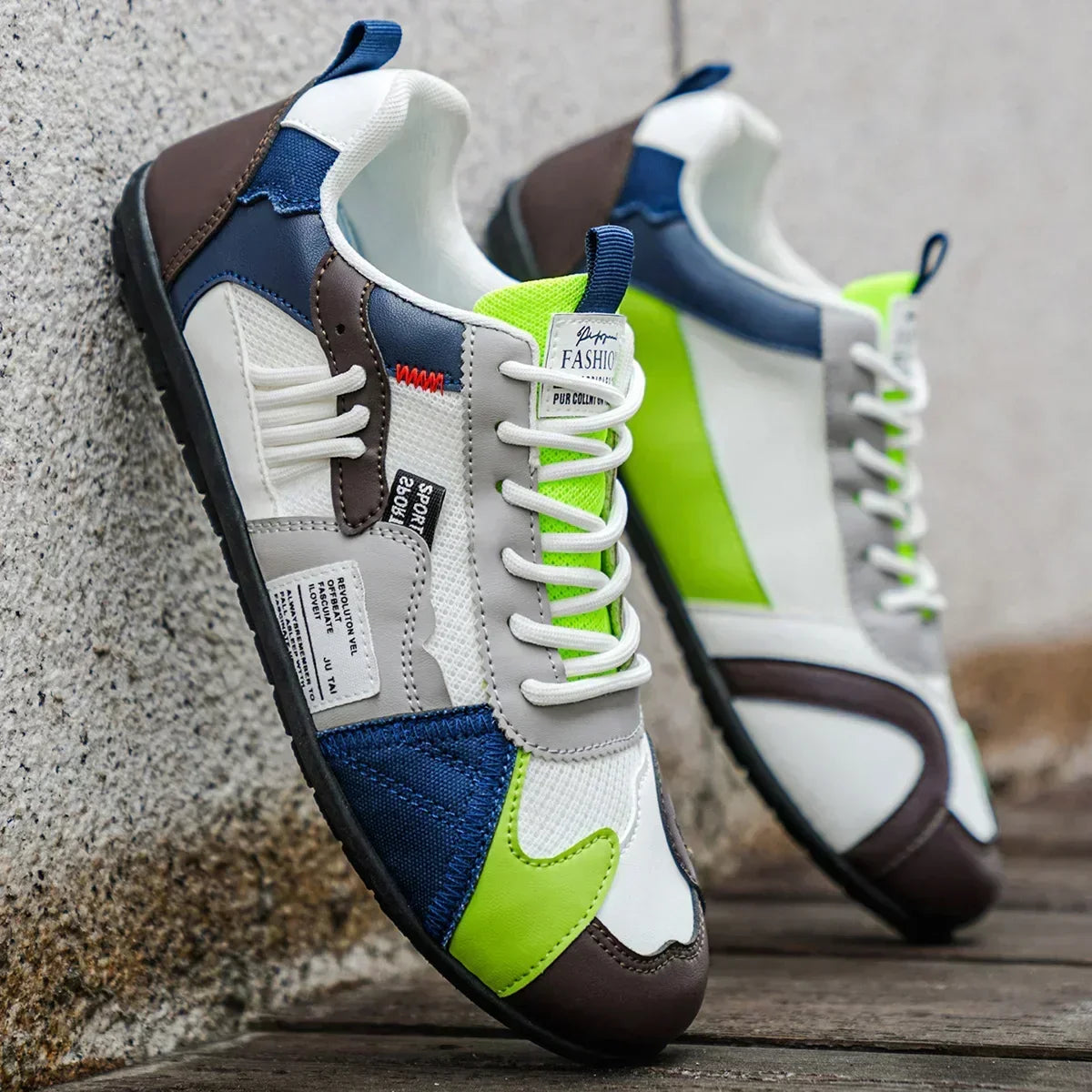 Milo | Mehrfarbige Retro-Sneaker