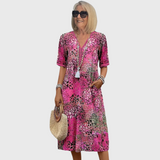 Colette | Lebhaftes Midi-Kleid