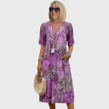 Colette | Lebhaftes Midi-Kleid