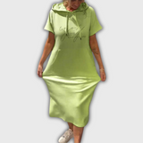 Saskia - Lässiges Kapuzenkleid