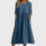 Sofia | Kleid in Blau Harmonie