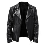 Herren Lederjacke Casual