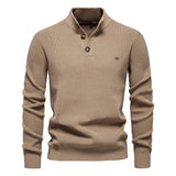Herrenpullover Konrad mit Knöpfen