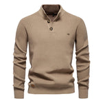 Konrad | Eleganter Herrenpullover mit Knöpfen