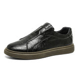 Klassische Leder Slipper
