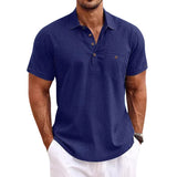 Leinen-Polo
