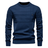 Herrenpullover Burkhard im Karomuster